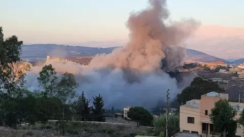 Israel's Airstrikes Target South Lebanon