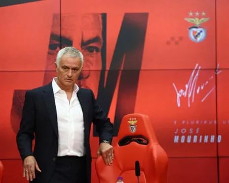 Mourinho Named as Benfica's Managerial Coach Until 2027