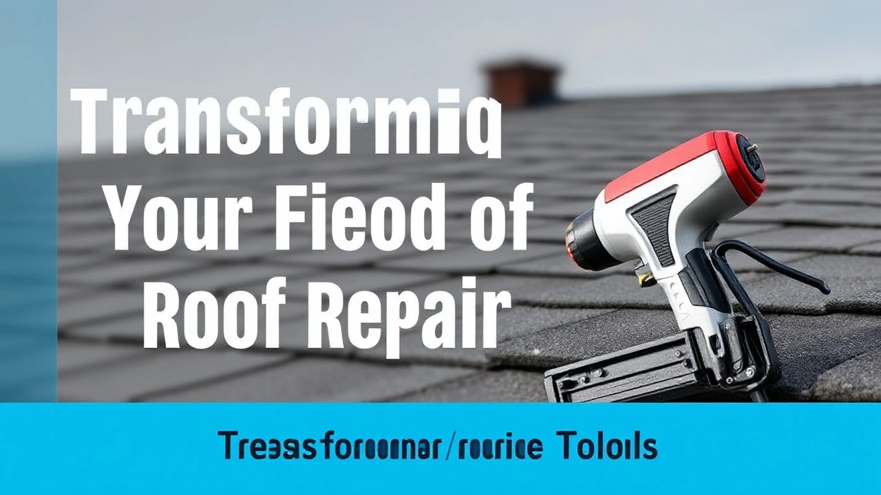Transforming the Field of Roof Repair: Best Tools for Efficient Projects