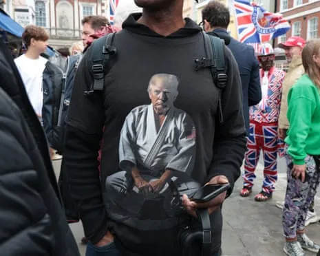 Superfans Assemble in the Historic Town to Animate the President’s Spectacle of Nothing